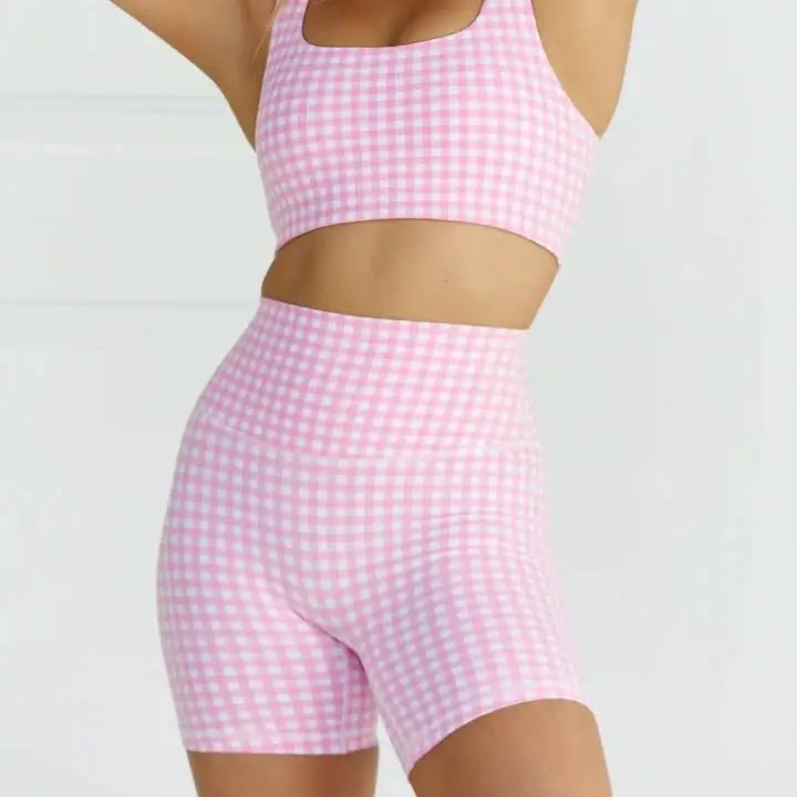 Women's High-Waist Quick-Drying Sports Fitness Yoga Shorts