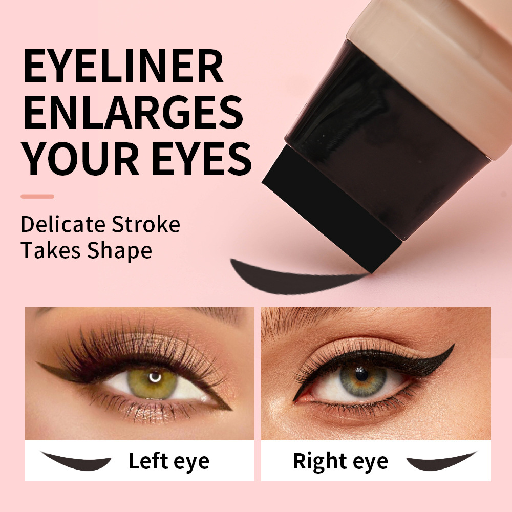 Love Eyeliner Seal Waterproof And Durable Eyeliner Stamp Pen Natural Makeup Application A Beginner's Assistant Two Steps To Create Eyeliner 3