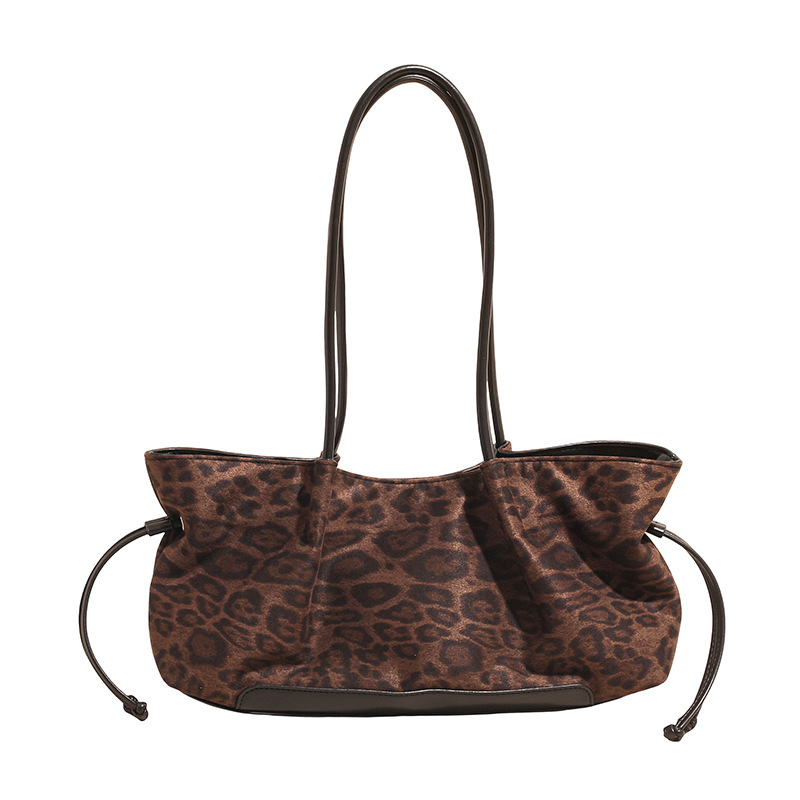 Sac suède rétro grande capacité femme — Sac simple et casual 7