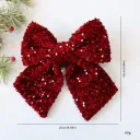 Wine Red Sequins