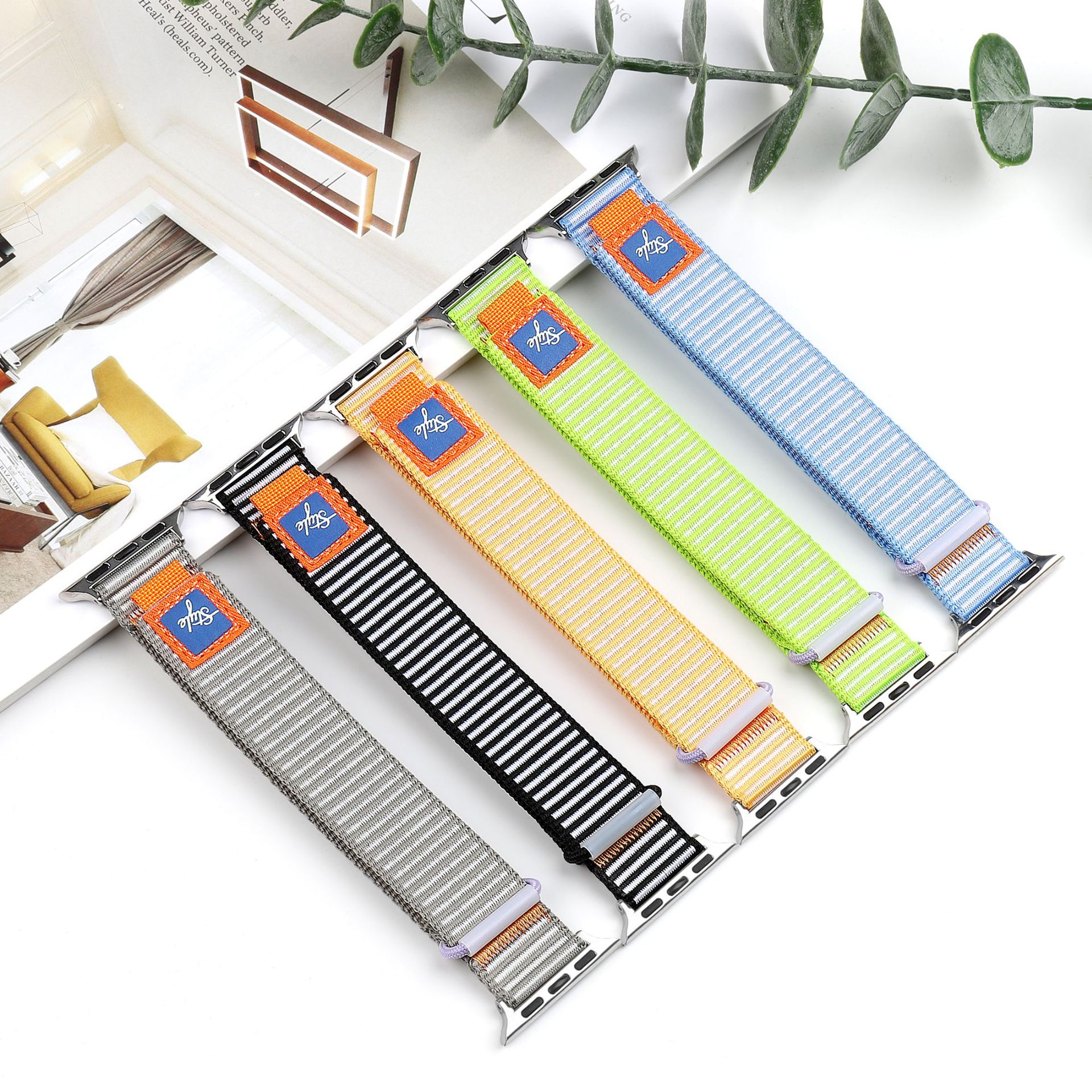 Watch Strap Fluorescent Nylon