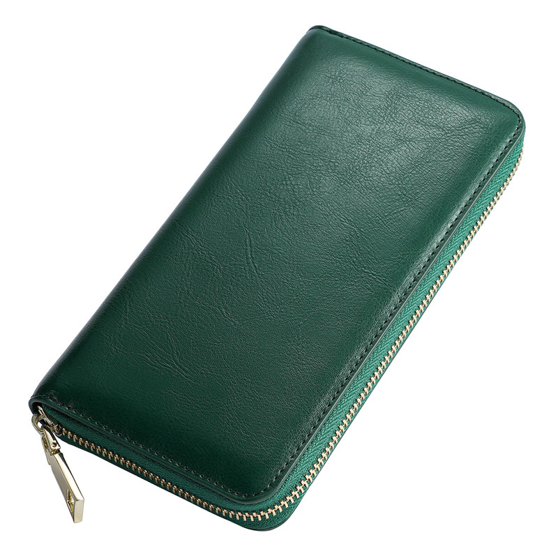 Womens Fashionable High-Capacity Zipper Wallet, picture 2 of 12