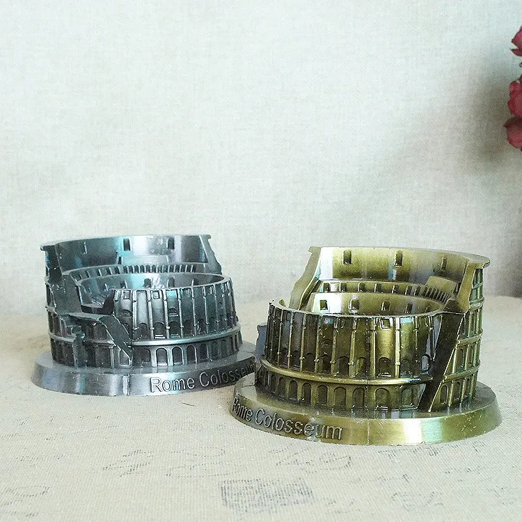 Alloy Roman Colosseum Ashtray Model