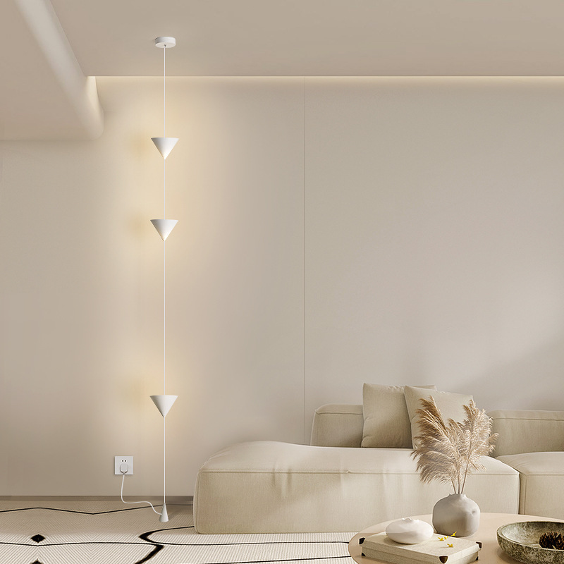 Hourglass Floor Lamp For The Living Room A Decorative Accent For The Sofa Backdrop Wall