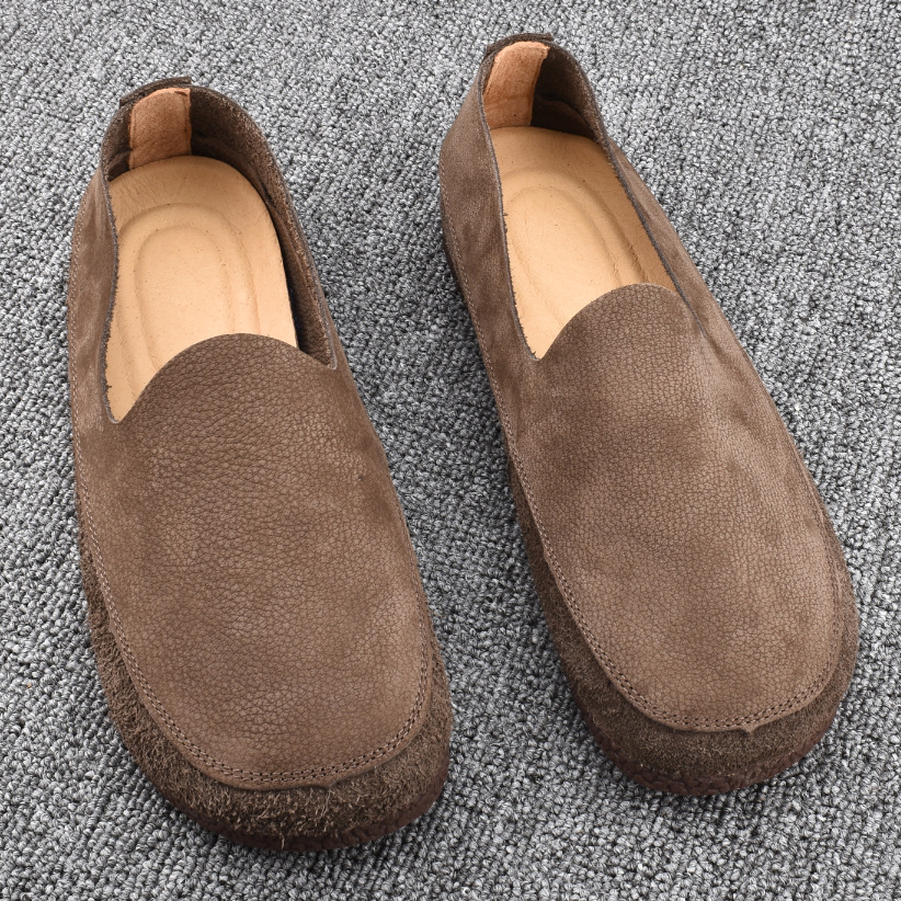 Title 5, Lightweight Soft Sole Trendy Leather Shoes Loaf...