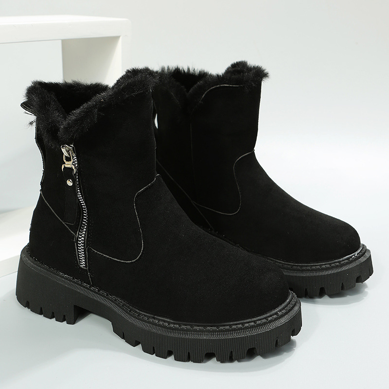 Title 24, Botas de nieve para mujer invierno nuevo cortas...