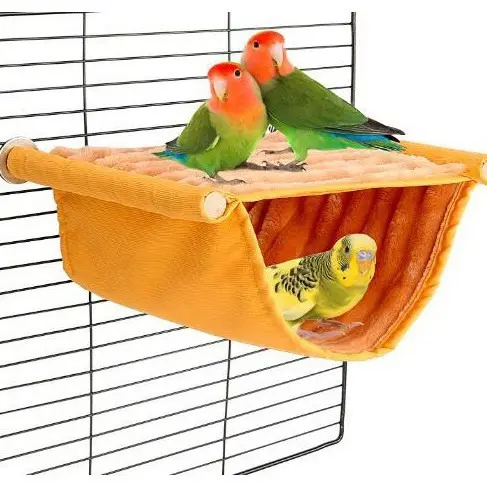 Parrot Pet Hamster Nest Warm Hammock Removable