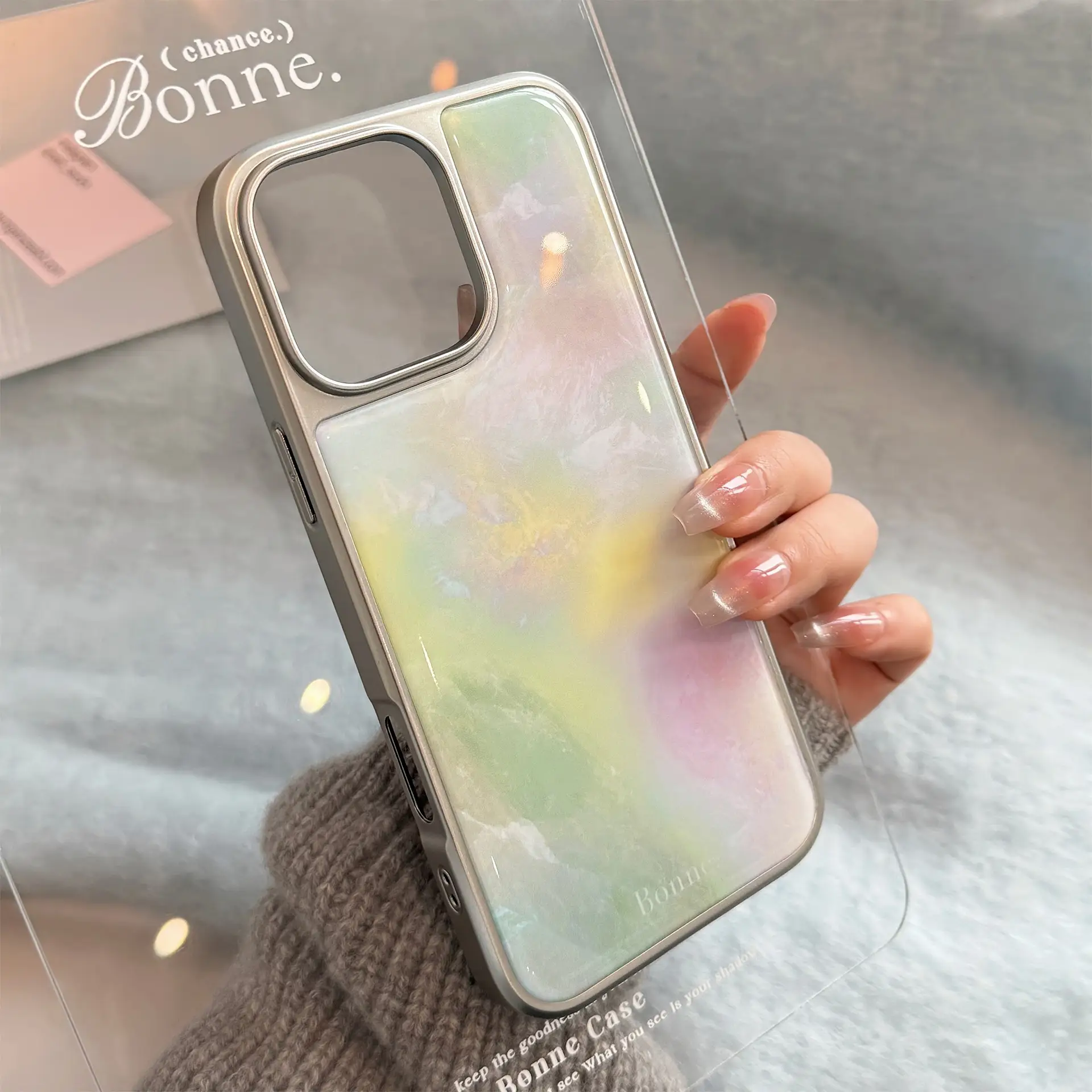 Marbling Epoxy All-inclusive Phone Case