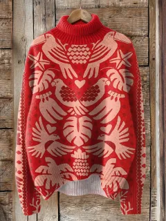 Women's Simple Printed Casual Coat Cardigan Sweater - 3Style-2Xl - View 1