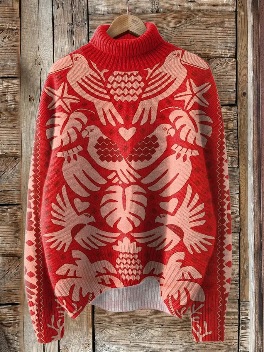 Women's Simple Printed Casual Coat Cardigan Sweater - 3Style-2Xl