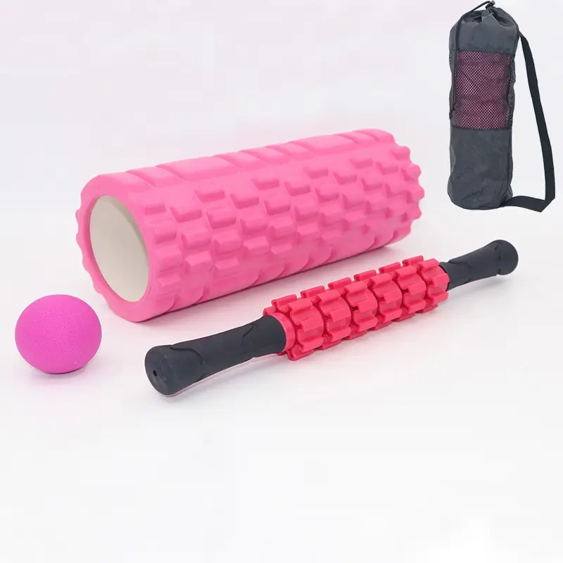 Fitness Foam Roller Roller Massage Shaft Gear Massage Bar Stick
