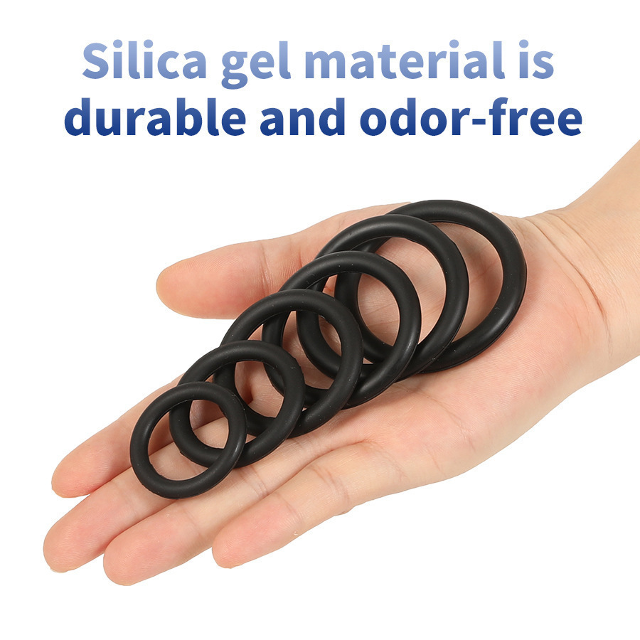 Men's Delay Binding Silicone Ring 28