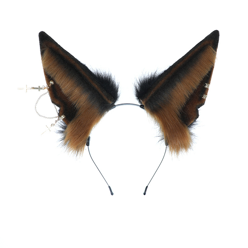 Plush Simulation Animal Ears Headband
