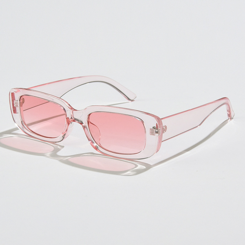 Men's And Women's Rectangular Sunglasses With Small Frame