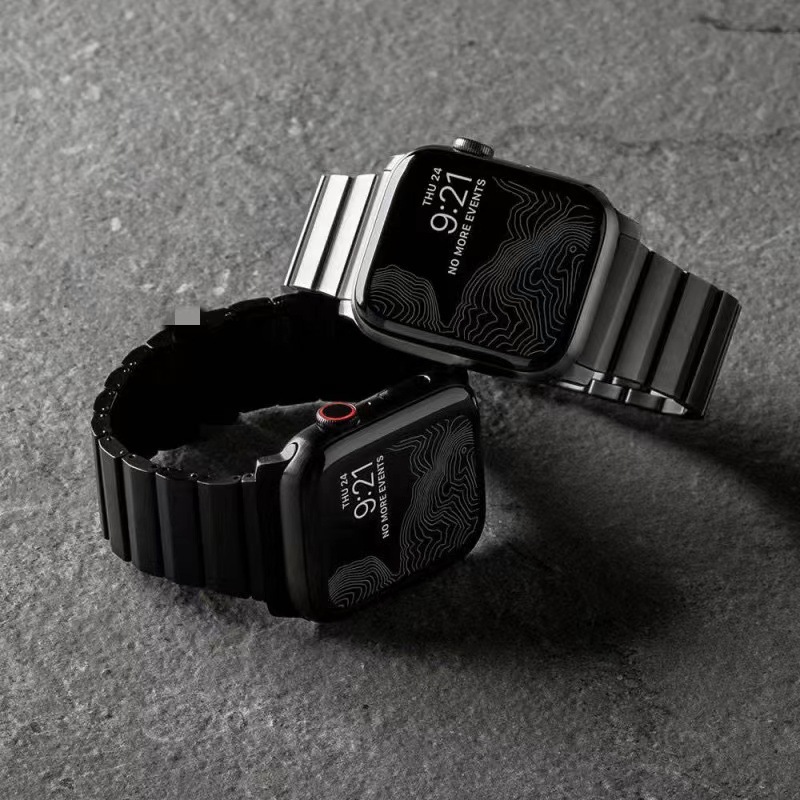 Title 5, Large Particle Titanium Alloy Watch Strap