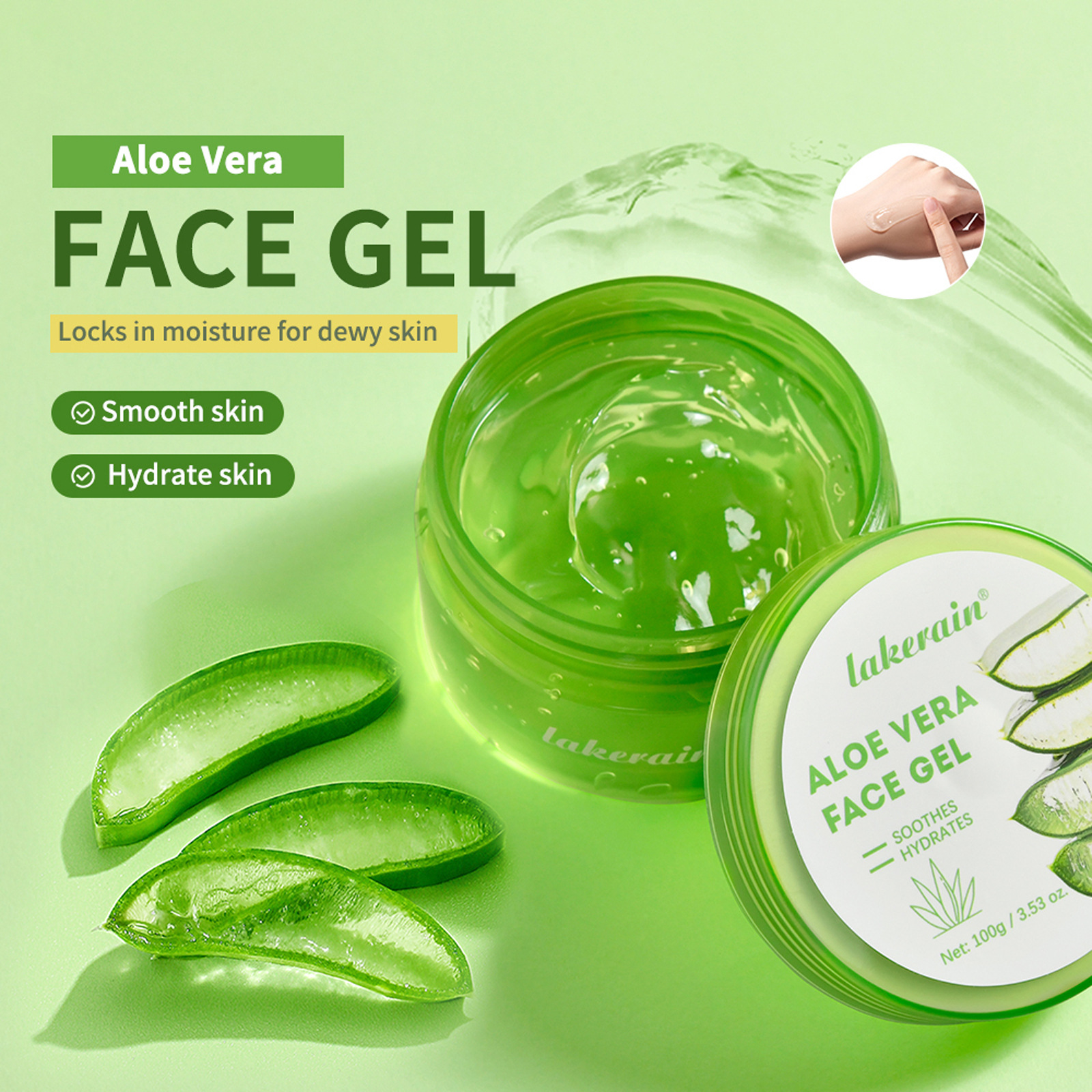 Aloe Vera Toner And Lotion Skincare Set
