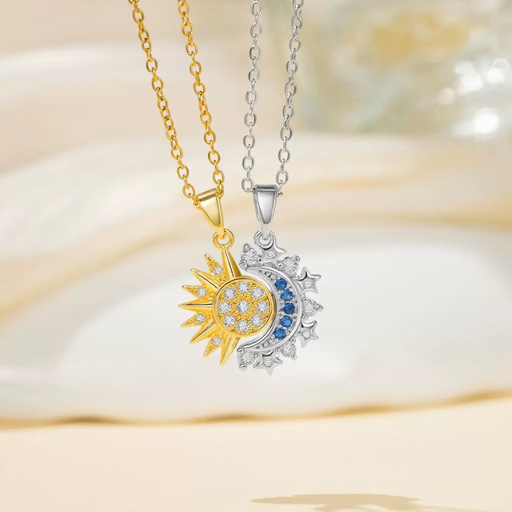 Mens And Womens Sun And Moon Jewelry