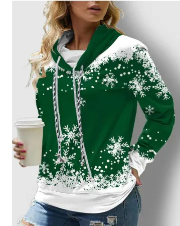 Digital Printing Street Trendy Pullover Hooded Sweater - Wpolo0022-Xl