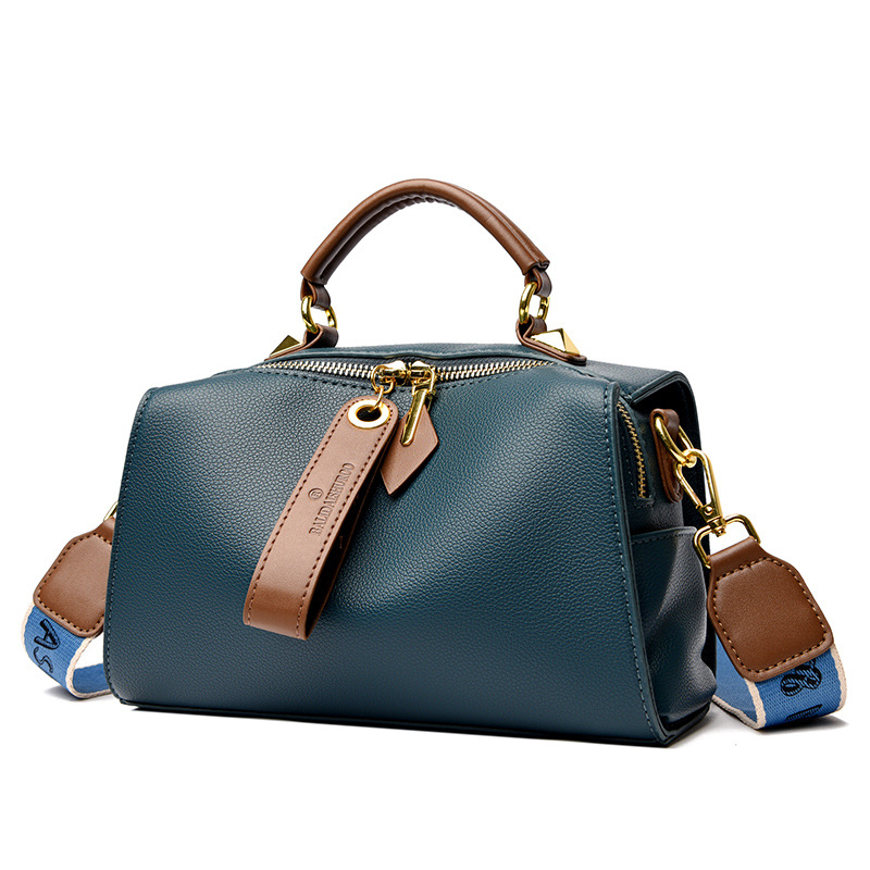 Shoulder Messenger Bag Large Capacity Fashion Mom Bag Blue - Shop at LoveMi