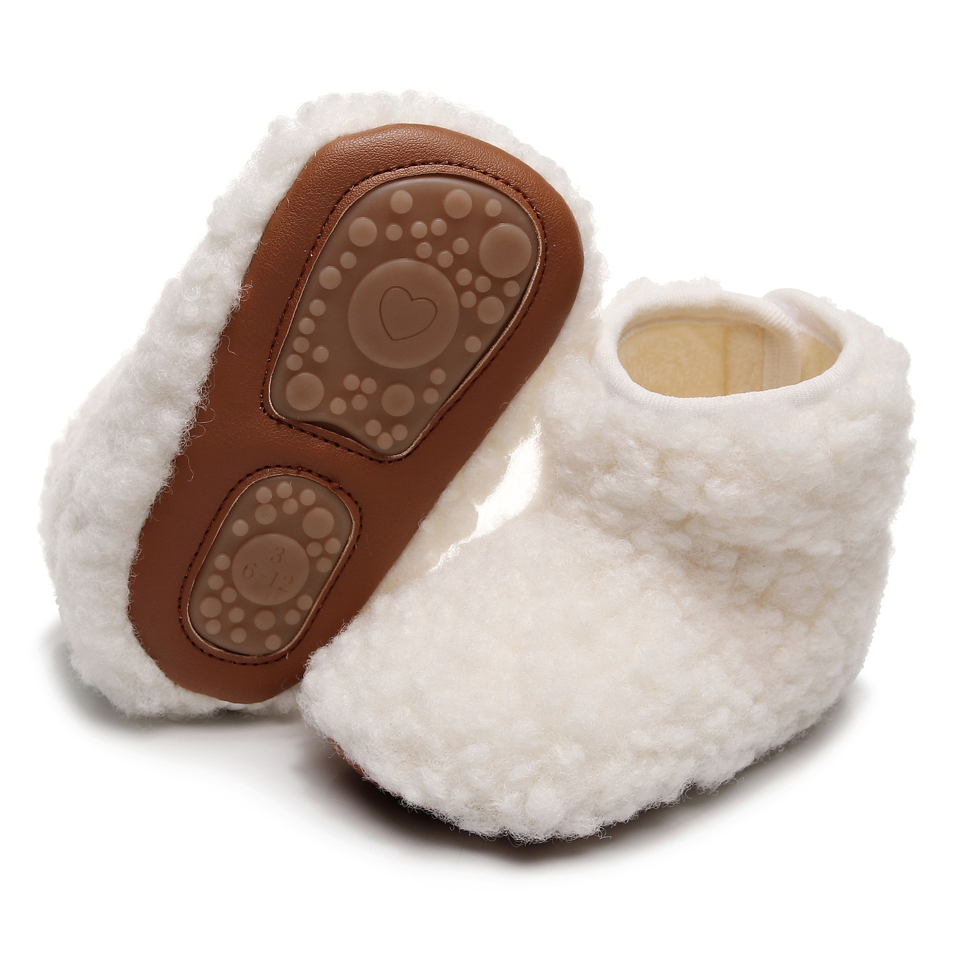 Baby Toddler Fleece-lined Cotton Boots Thermal Baby Shoes — foto 12