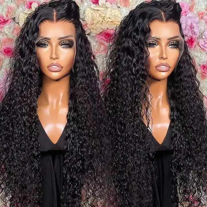 12a Water Wave Human Hair 13x4 Lace