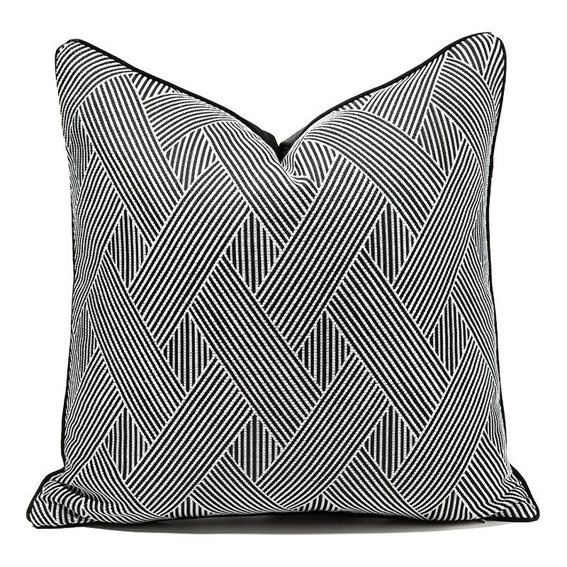 Black And White Pillowcase