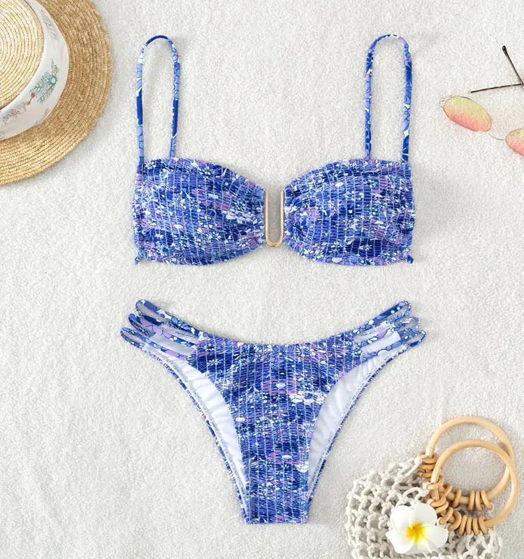Women's Floral Bikini Swimsuit