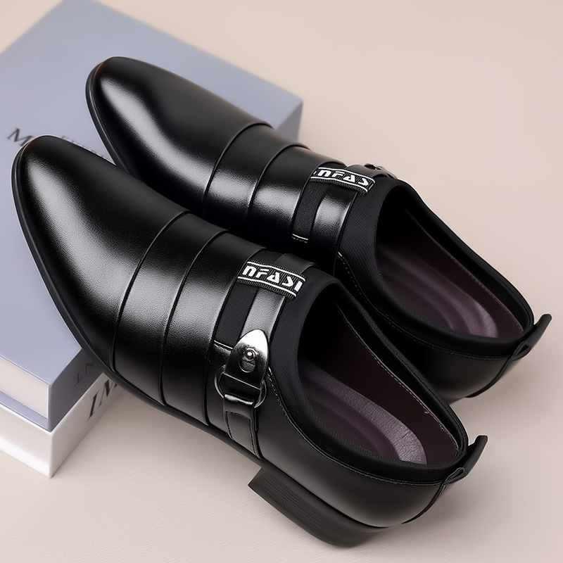 Men's Business Korean Version Pointed Casual Shoes