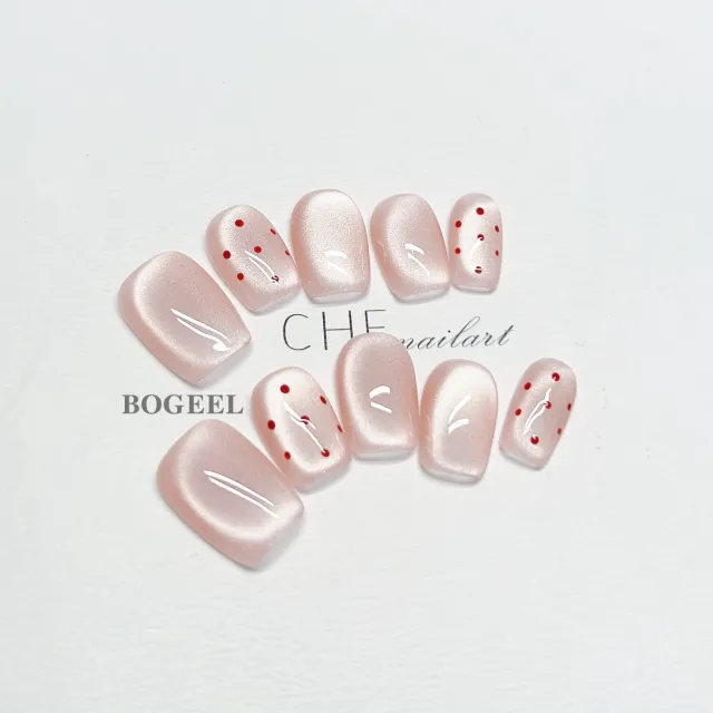 Phototherapy White Gentle Fake Nails Short Square - Shop at LoveMi