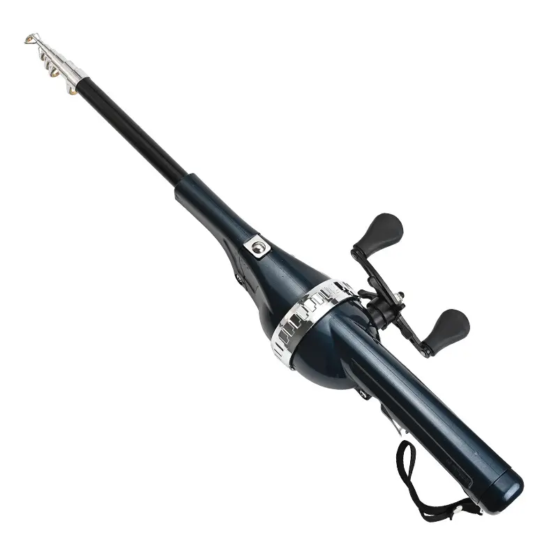 Folding Fishing Rod, One-piece Foldable Portable