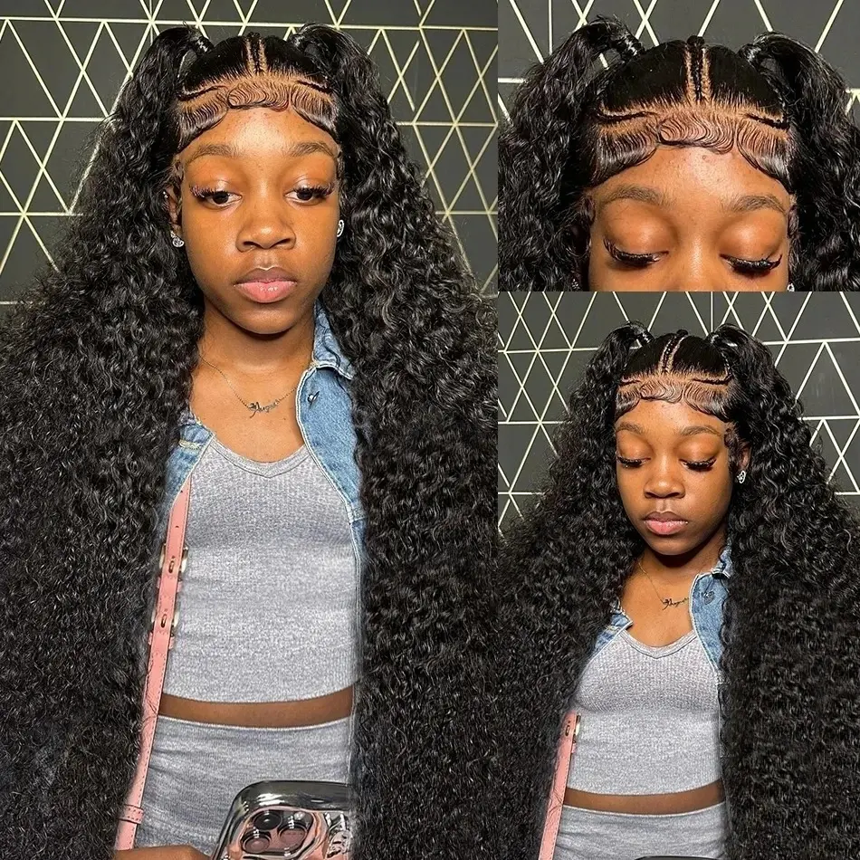13x6 Front Lace Wig Female Medium Long