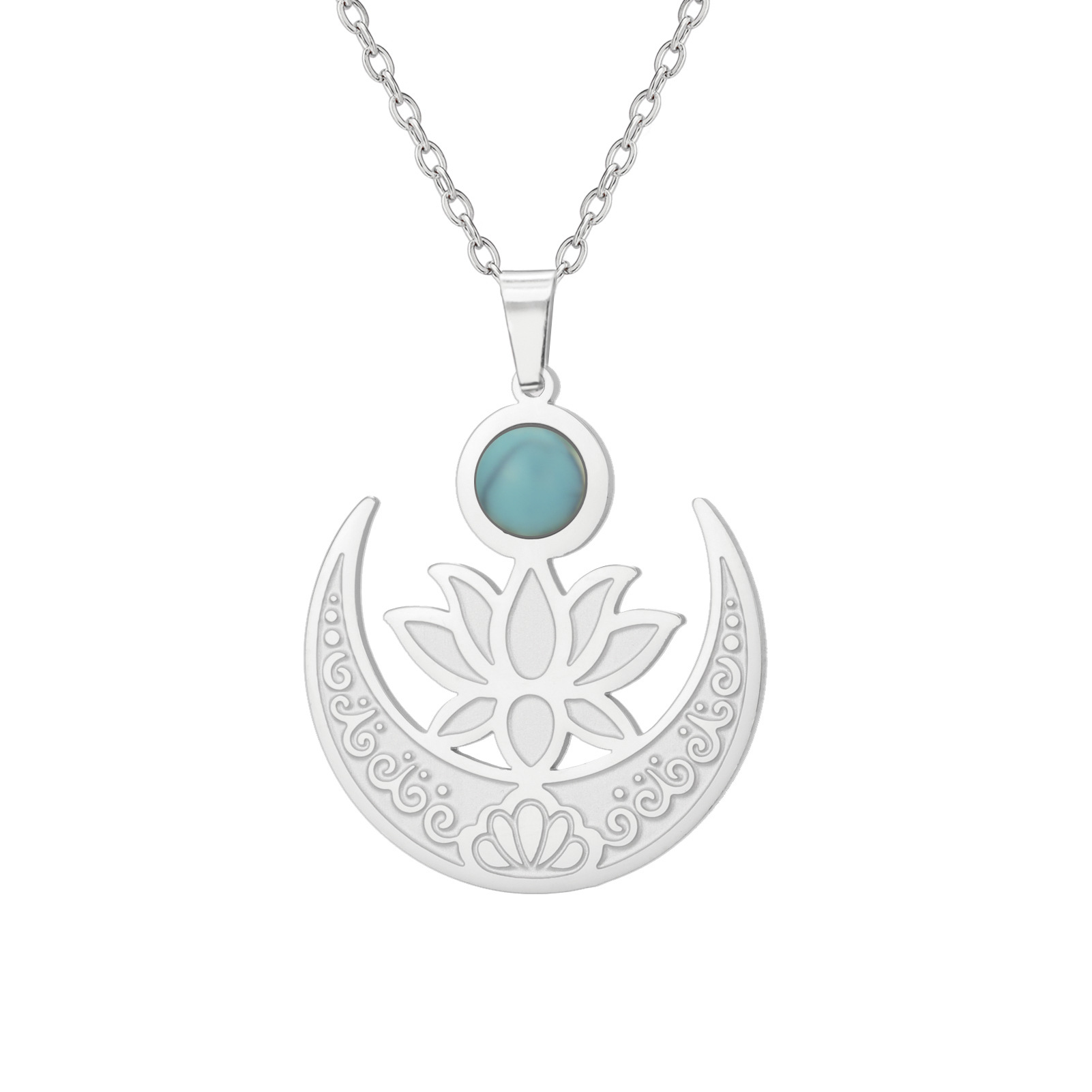 Women's Fashion Bohemian Stainless Steel Necklace