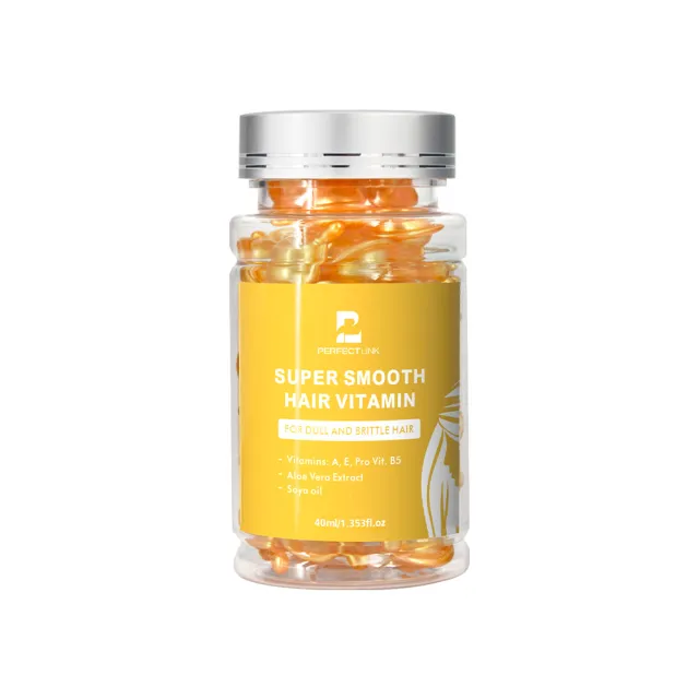 Vitamin Nuts Oil Care Improve Frizzy Hair Moisturizing Soft And Tough Hair Care Yellow Style - Shop at LoveMi