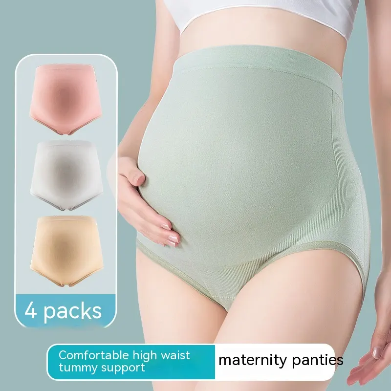Thin Breathable Cotton Crotch Belly Support Postpartum Pregnant Women