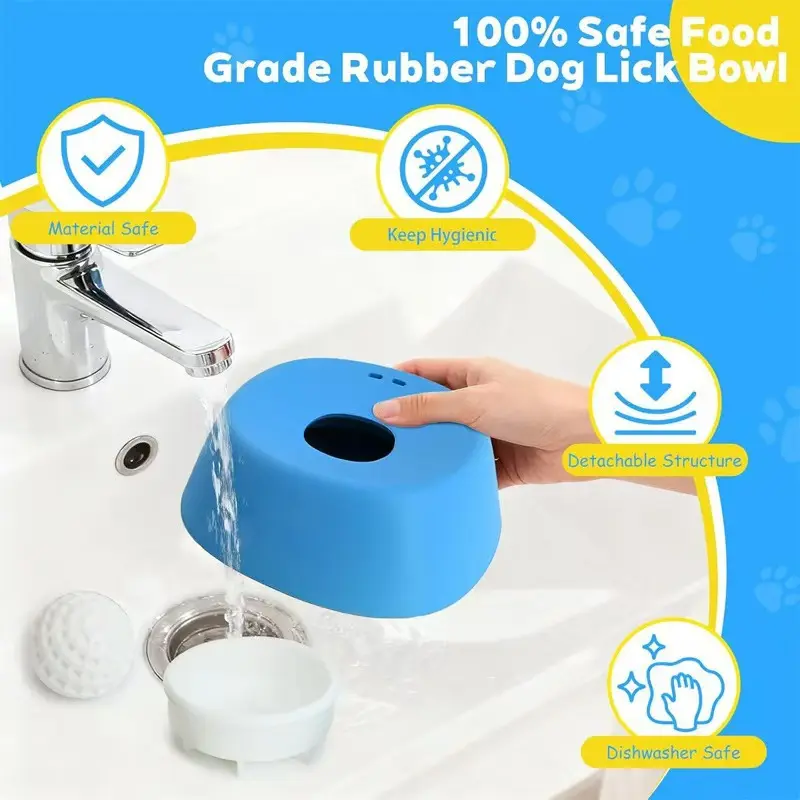 Pet Slow Feeder Non-Slip Spherical Dog Licking