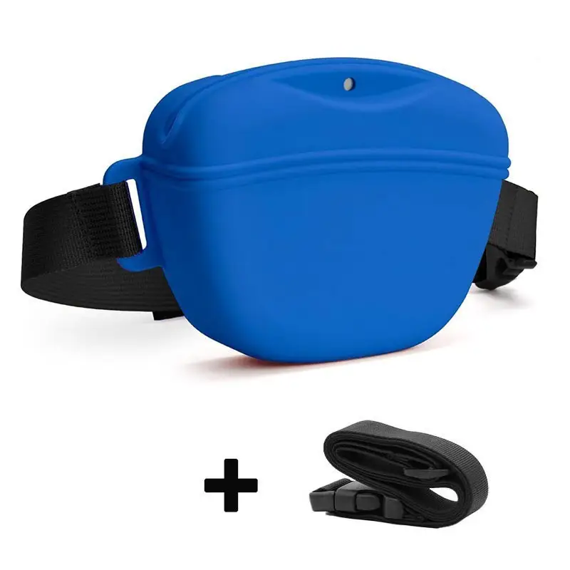 Silicone Outdoor Portable Dog Training Waist Bag