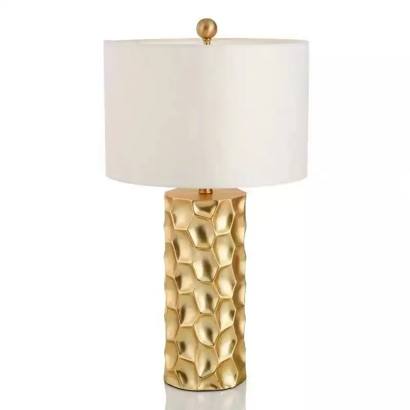 American-style Minimalist Table Lamp Creative Resin Design For Hotels