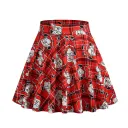 15 Plaid Santa