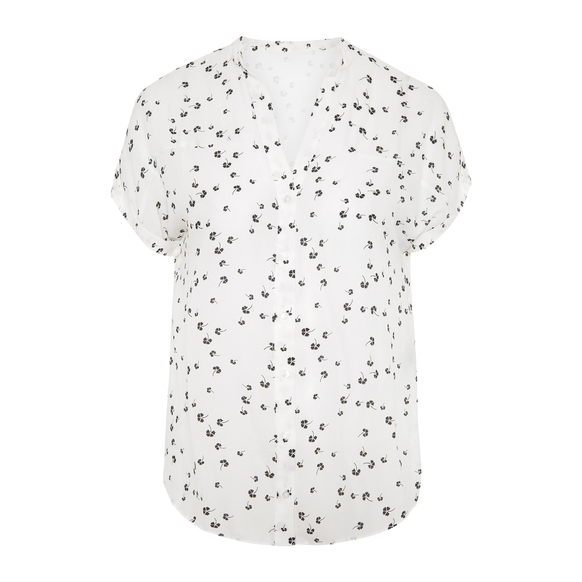 Title 13, Polka Dot Digital Print Plus Size Loose Casual ...