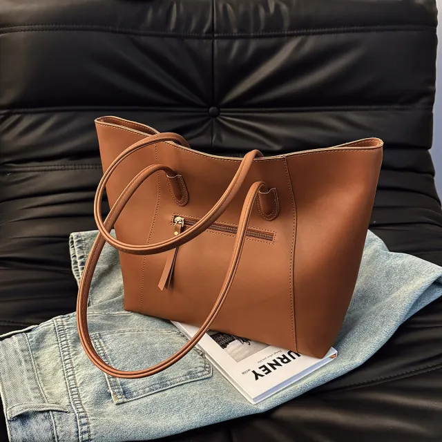 Trend Large Capacity Women's Shoulder Crossbody Handbag Brown - Shop at LoveMi