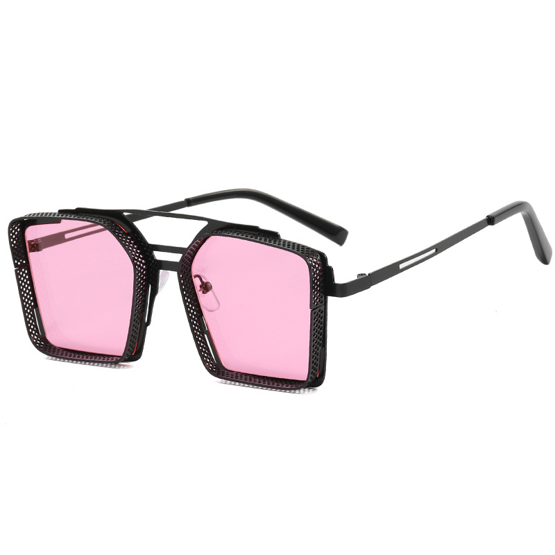 Black Frame Pink Lens