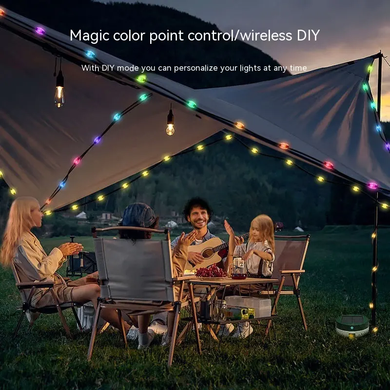 Solar Camping Multifunctional Waterproof Tent Decoration Atmosphere