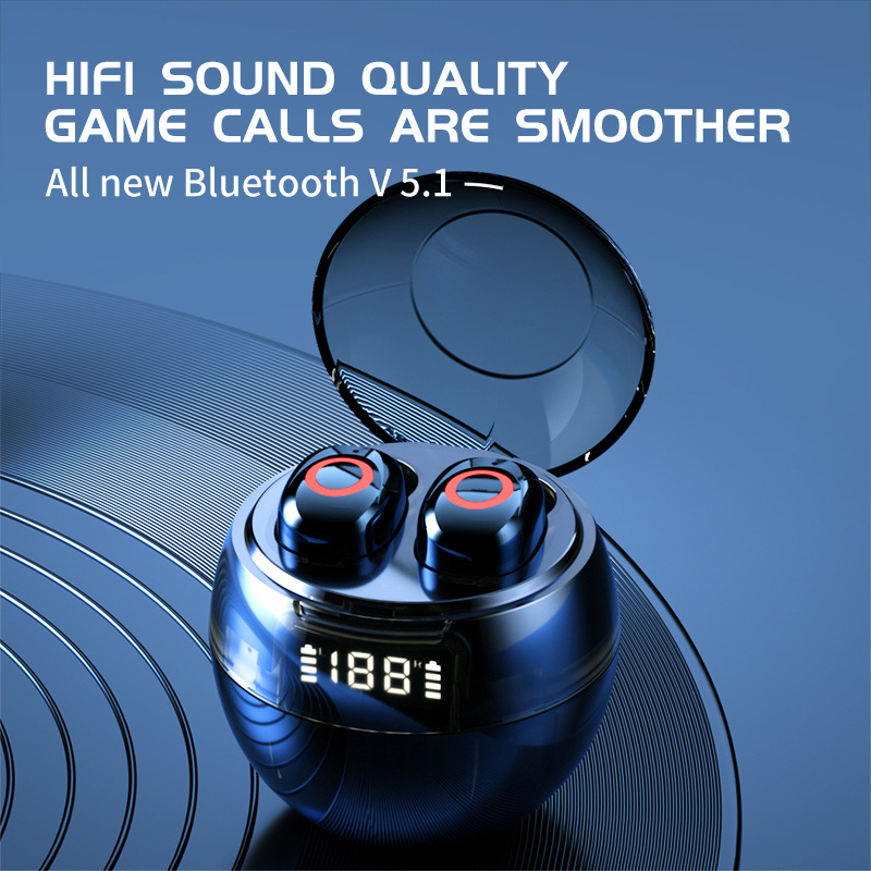 Title 1, Cuffie Bluetooth TWS J12 Wireless reali, con tr...