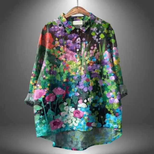 Womens Casual Long sleeve Shirt Top 13 Style 3Xl - Shop at LoveMi
