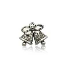 DIY Retro Alloy Decoration Accessories - Jingling Bell 15 X12Mm - View 1