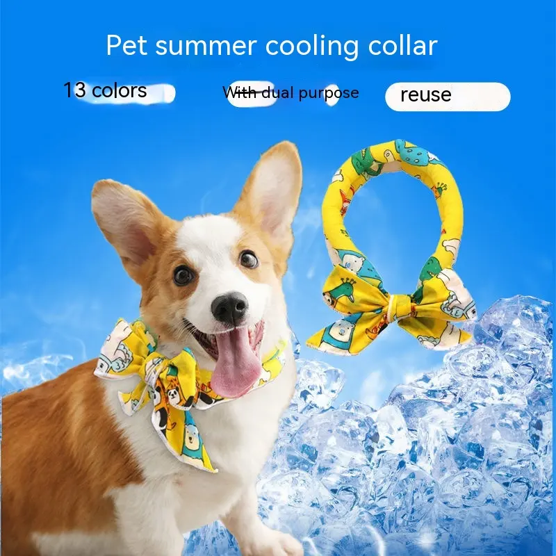 Pet Ice Scarf Summer Cooling And Heatstroke