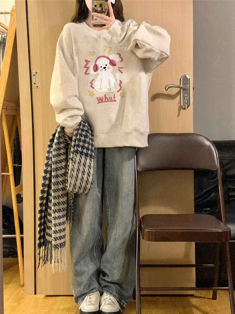 Women's Polyester Pullover Cotton Sweater