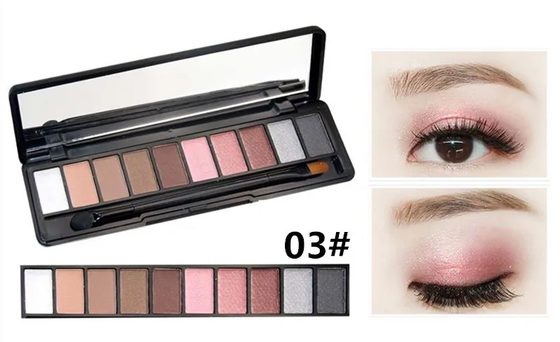 Title 4, Earth-toned long-lasting no powder eyeshadow wi...