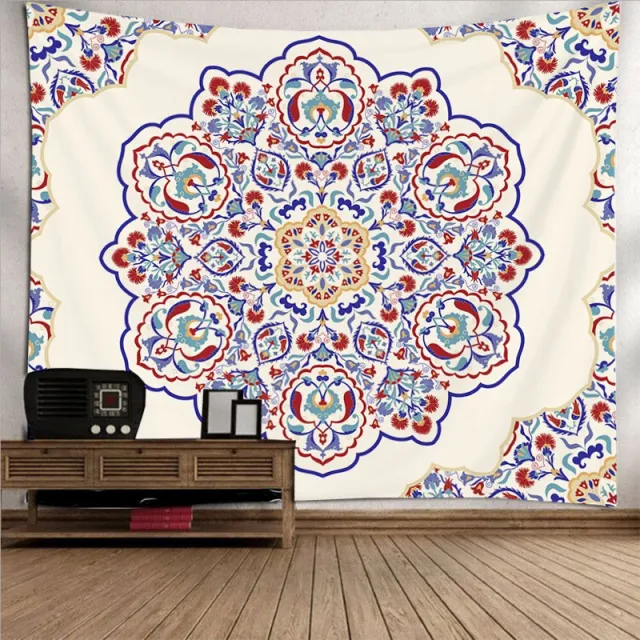 Bohemian Indian Mandala Lotus Large Tapestry Room Background Hanging Cloth Wg12310 - Shop at LoveMi