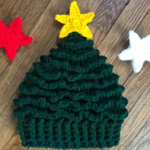 Handmade Knitted Winter Warm Parent child Hat Green Hat Xingx - Shop at LoveMi